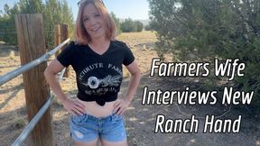 Farmers Wife Interviews New Ranch Hand - Jane Cane &amp; &#039;Channing&#039; from Tantaly