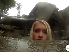 Bikini hot babes enjoyed driving a tank