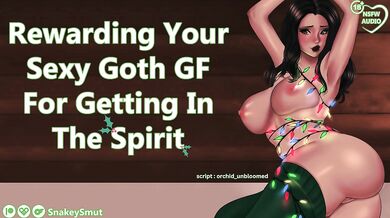 Goth girl gets rough breeding with a needy cumslut