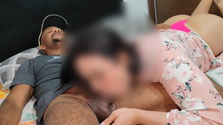 The sex was great. I came twice inside that bitch's ass while my wife was at work.