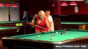 MILF hunter bangs stacked teen in POV sex