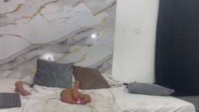 Very Slutty Mature Woman Rides Her Torso-shaped Dildo and Squirts, Soaking Her Entire Pussy, Part 2
