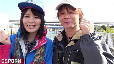 Double couple foursome in a real japanese fishing game