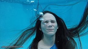 Cuffed & Chained Businesswoman Struggling Underwater With Katy Faery (HD 1080p MP4)