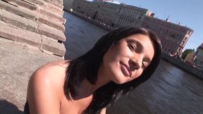 Saucy Babe Humps Two Hard Dicks