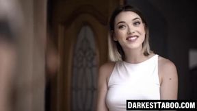 Anny Aurora sits on Brooklyn Grays naughty face