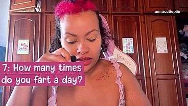 FAQ With Farting and Burping Moments Get to Know Annacutiepiie