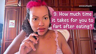FAQ With Farting and Burping Moments Get to Know Annacutiepiie
