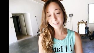 Big Monster cock stretching Remy LaCroix's tight shaved pussy