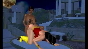 Mujer Maravilla y la agente Juliet