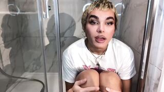 Angel Jules x gets down and dirty with his dearest Douche, showering and ass play