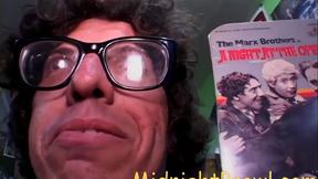 Stockinged slut dominates loser