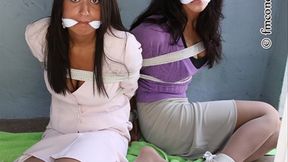 In This Long Clip, Three Amazing Women - Charlie Royce, Linda Connors and Gisella Moreno Find Themselves Bound and Gagged!