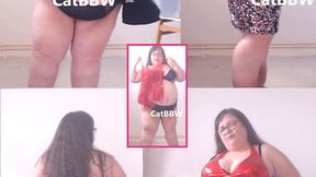 LARGE BBW Trying on New Clothes - TRYOUT HAUL #3 - part 2 (MP4)