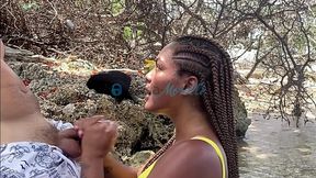 Stranger on the Beach Offers Me a Private&#x1F92B; Fuck for a Reward &mdash;  Carla Morell