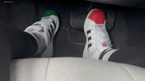 JESS DRIVING A CAR IN NEW SNEAKERS - MOV Mobile Version