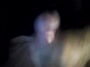 Fucking my ass with a toothbrush and masturbating doggy style