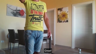 Have we gone too far now? I fucked my GF in my ex's house. Hot german slut, doggy, cowgirl, creampie