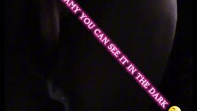 fucked my pussy at the park in my car big cream dripping outta me