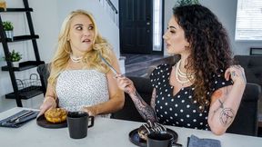 Spicy Arabelle Raphael and Julia Robbie's missionary clip