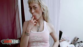 very hard fuck with aude, a horny belgian slut completely overexcited