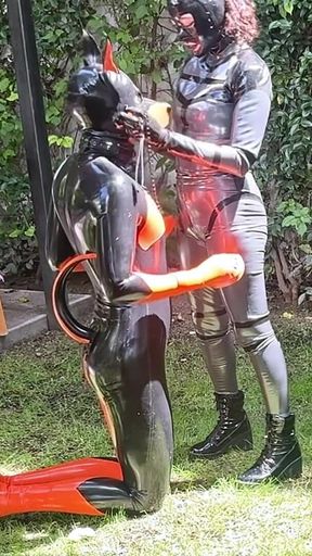 Caring for My Latex Puppy - Alex Latex