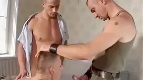Cheerful Twink Receives Hammered By Large Dicked Stepdaddy And Hunk