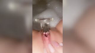 Pregnant next door loves her sex toy