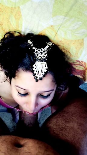 Hot Indian girl face fuck Neighbour boy