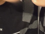 Wet mirror kissing (short version)
