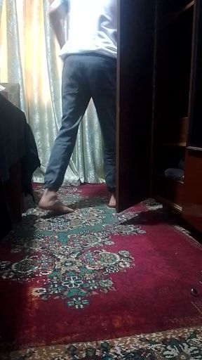 Gay guy going to work
