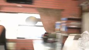 Public latina babe gets shared in a wild Tarzan-themed throuple