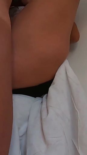 Powerful moment from &quot;STEPSON CATCHES STEPMOM MASTURBATING WITHOUT PANTIES. HE  FUCKS  HER AND ALMOST GET CAUGHT&quot;