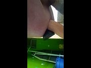 12" of thickk pleasure in my ass DP with a buttplug