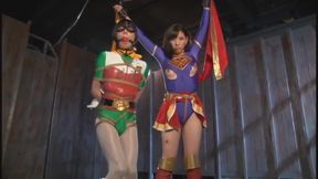 superhero cosplay rope bondage