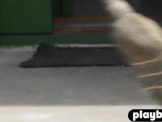 Sexy honey bare her astonishing body and mother I'd like to fuck posed completely in nature's garb and posed for the Playboy