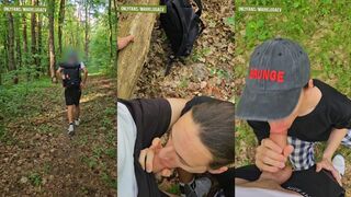 Porno's Wild Hikes: Homemade Homo Video with Big-Cocked Daddy Cock and Wet Mouth
