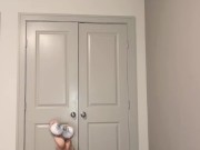 Crossdresser self bondage gone wrong