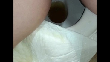 Diaper pee messing around