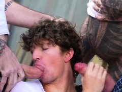 TRAILERTRASHBOYS Orgy Session With Multiple Gays