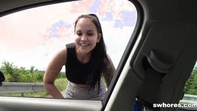 ”Her First Gig on the Streets”