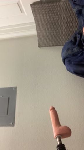 Making him stretch my pussy out.. pissed inside for first time