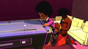 pinky university ass worship class - petite big booty college girl teases dj with her ass