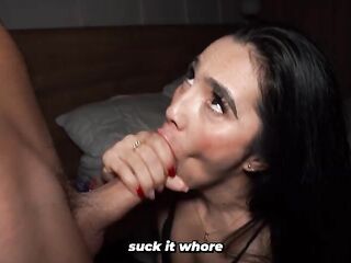 Italian travels to Colombia just to bang the large butt of mother I'd like to fuck Sarah Ebony