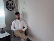 Shrunk by your boss & out in his underwear