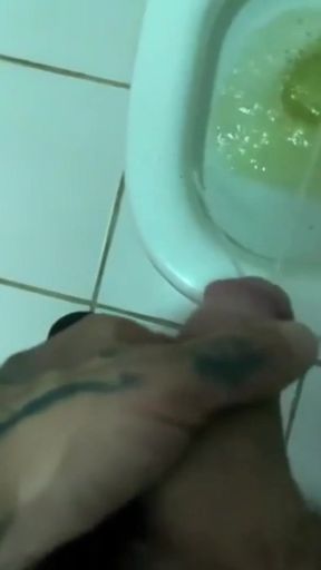 Beautiful shemale with big thick cock breaks into her ass with tattooed   Clip 1