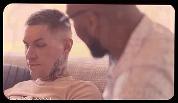 Black Cowboy's Big Cock Fills His Stepson's Ass and Mouth