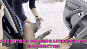 VICTORIA SECRETARY DRIVING LESSON WITH INSTRUCTOR_FHD1080 PRO RES_full video 46 min