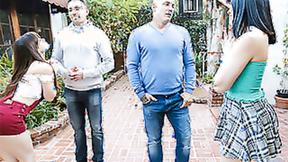 ”Daughter Swap - The Horndog Heckler - Alison Rey, Violet Rain”