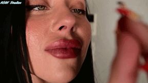 Chicana enjoys slurping on tiny women! GIANTESS VORE!! Pt 2 - MP4